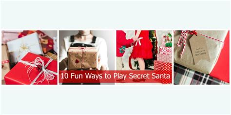 10 Ways To Play Secret Santa Featured Image