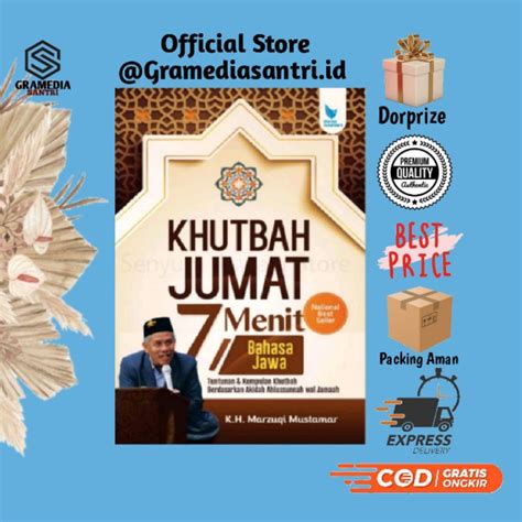 Jual Buku Khutbah Jumat Kh Marzuqi Mustamar Bahasa Jawa Pilihan