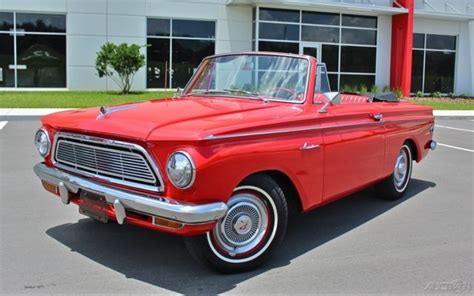 1962 AMC Rambler American 400 Convertible 195 3 2L Inline 6 Automatic