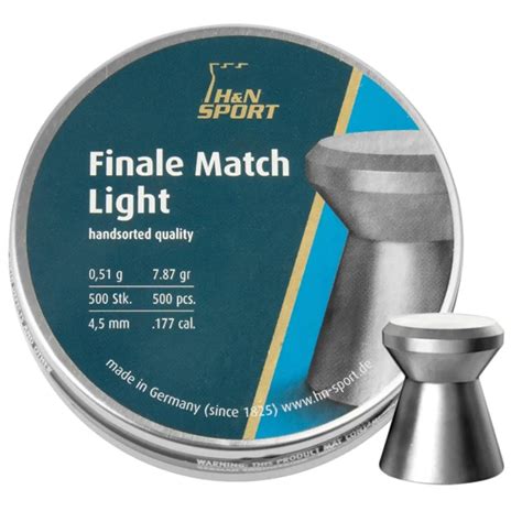 Śrut H N 4 50mm Finale Match Light 500szt 4047058019260 Zbrojownia pl