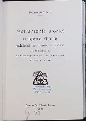 Monumenti Storici Ticino Zvab