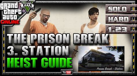 Gta 5 Online Heists Prison Break Station Setup Strategy Guide