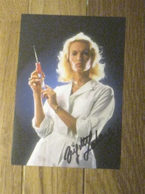 Porn Star Brigitte Lahaie Signed 4x6 Sexy Photo Autograph 1b £14 11