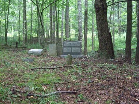 Solomon Greene Cemetery Dans Stony Fork Township North Carolina