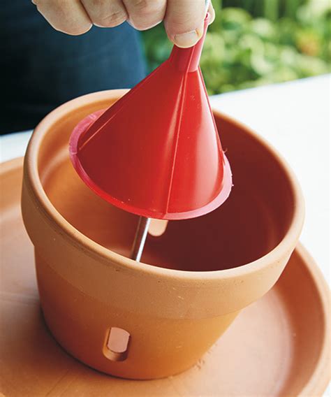 Clay Flower Pot Bird Feeders