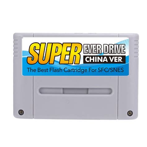 การด Super Everdrive sfc snes Super Everdrive สไตลจน สแดง Shopee