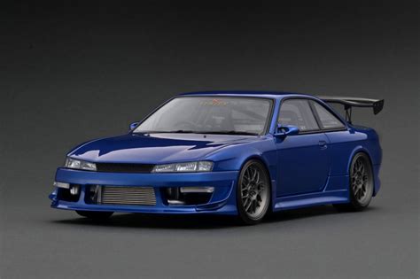 Vertex S14 Silvia Blue Metallic 118 Scale【ig30854573448900851】