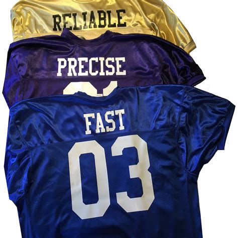 Shop For Football Jerseys No minimums Blank or Customized – Your Team ...