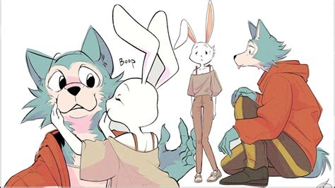 Haru And Legosi Go On A Date 💕💕💕 Cute Beastars Comic Dub Beastars