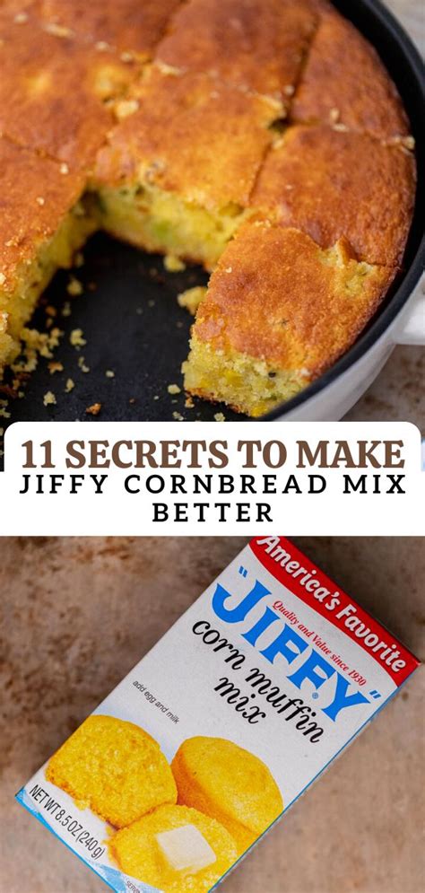 Secrets To Make Jiffy Boxed Cornbread Better Recipe In