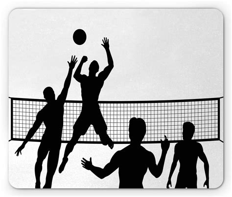 Black And White Volleyball Net Clipart