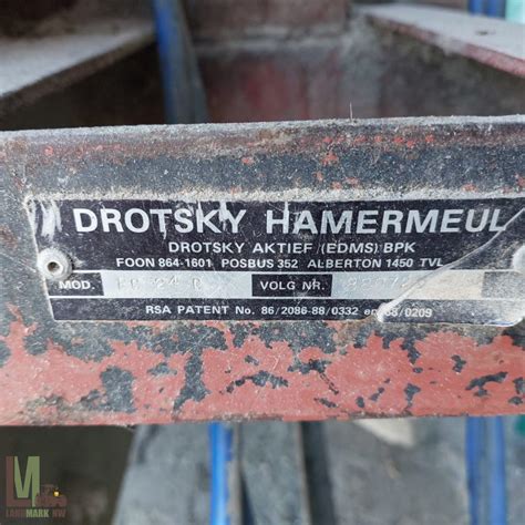 Lm Drotsky Pc C Electric Hammermill Landmark Noordwes Pty Ltd