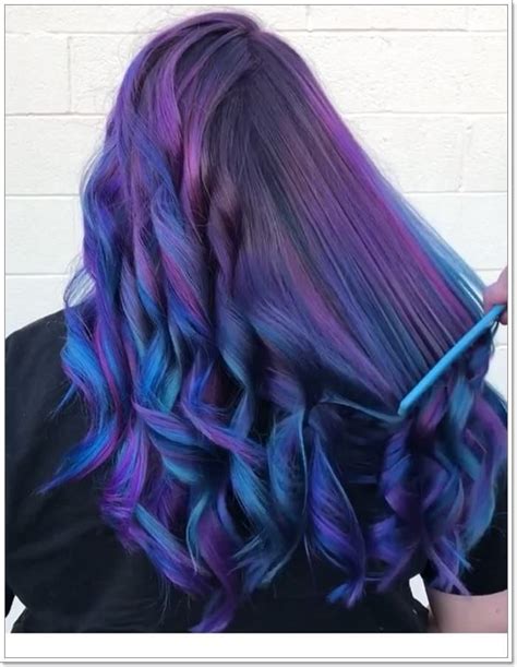 Mermaid Hair In 2024 Hair Styles Purple Hair Cool Hair Color