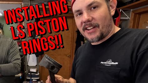 Installing LS Piston Rings YouTube