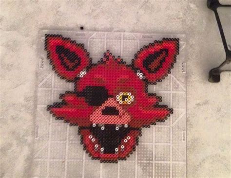 Foxy Perler By Amiamy111 On DeviantArt Hamma Beads Ideas Perler Bead