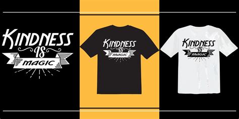 Kindness is magic t shirt, world kindness day, Inspirational quote ...