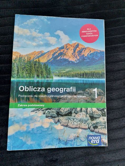 Podr Cznik Oblicza Geografii Zakres Podstawowy D Kup Teraz