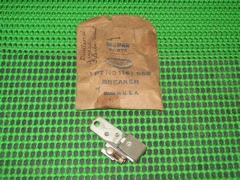 Purchase 1946 47 48 Plymouth Dodge Desoto Chrysler Nos Mopar Signal Lamp Circuit Breaker In