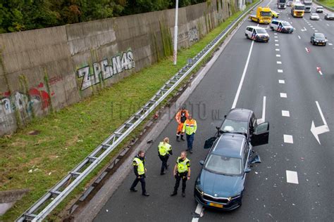 Veel Schade Bij Kop Staart Botsing A4 Vlaardingen Schiedam Flashphoto NL