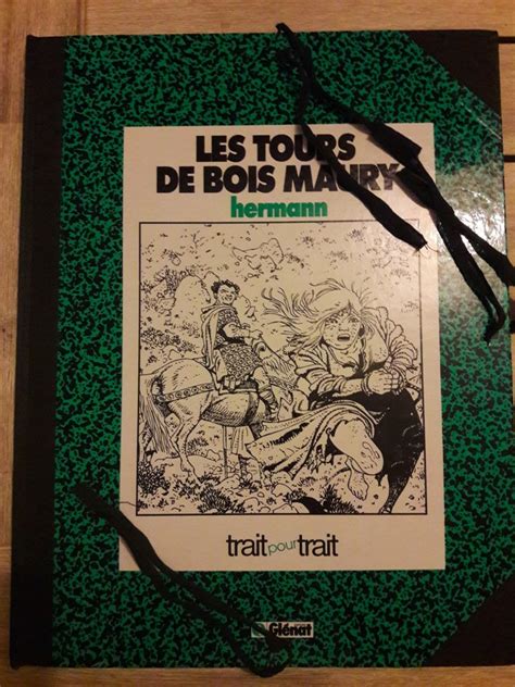 Les Tours des Bois Maury T3 Germain sérigraphie C TT 1 Album