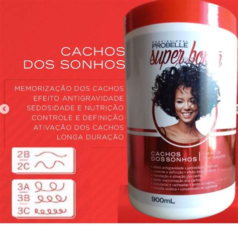 Creme De Tratamento Super Bonita Cachos Dos Sonhos G Shopee Brasil