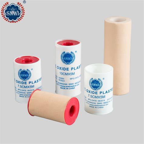 Oem Wholesale Medical Surgical Zinc Oxide Adhesive Tape Plaster With