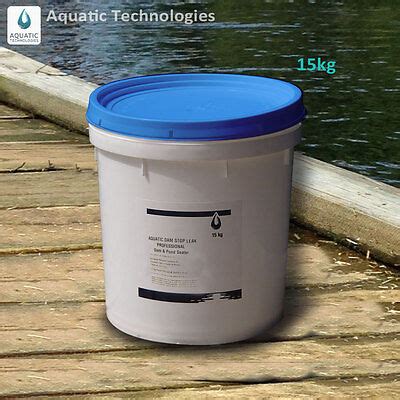 Pond Dam Sealer Stop Leak Professional 15kg Stop Leaking Dams Ponds