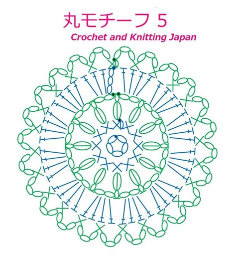 Crochet Japan Crochet Round Motif