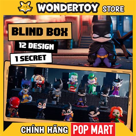 Mô hình Chính Hãng POP MART DC Thành Phố Gotham Blind Box Shopee Việt Nam