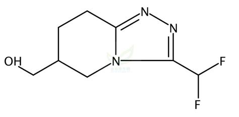 3 二氟甲基 5H 6H 7H 8H 1 2 4 三唑并 4 3 a 吡啶 6 基 甲醇 3 Difluoromethyl 5H 6H