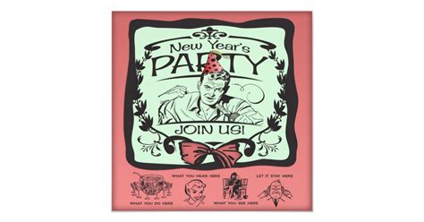 Funny New Year's Eve Party Card | Zazzle