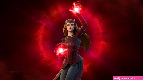 Marvel Scarlet Witch Red Wallpapers Wallpapers Pics