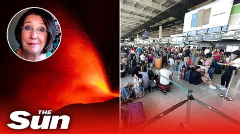 Mount Etna Eruption Forces Sicily S Catania Airport To Close Sun S