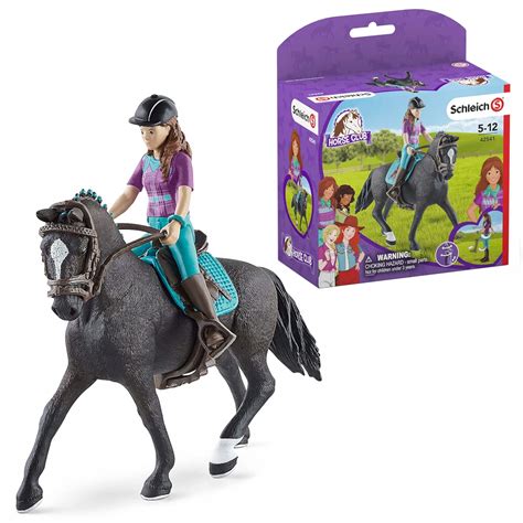 Schleich Horse Club Zestaw Lisa i koń Storm 42541 14210072403 Allegro pl