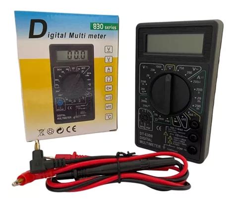 Multímetro Digital Dt 830b Portátil Profissional Bateria MercadoLivre