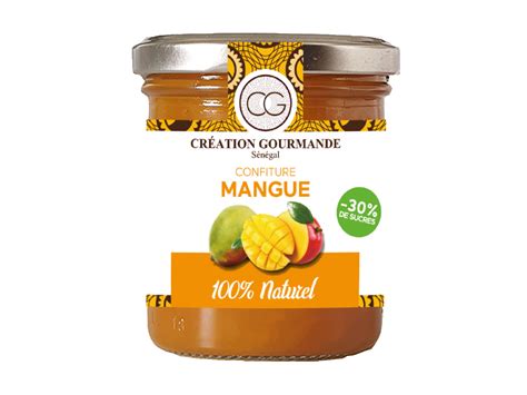 Confiture Mangue 200G Envies D Afrique