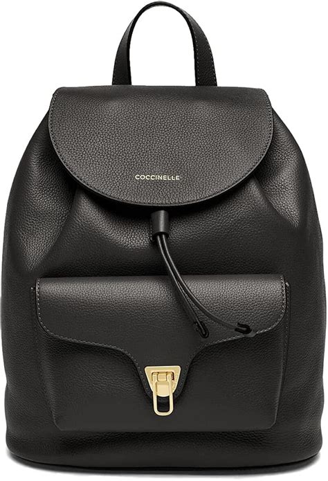 Coccinelle Damen Rucksack Beat Leder Noir IF6140101001 Amazon De