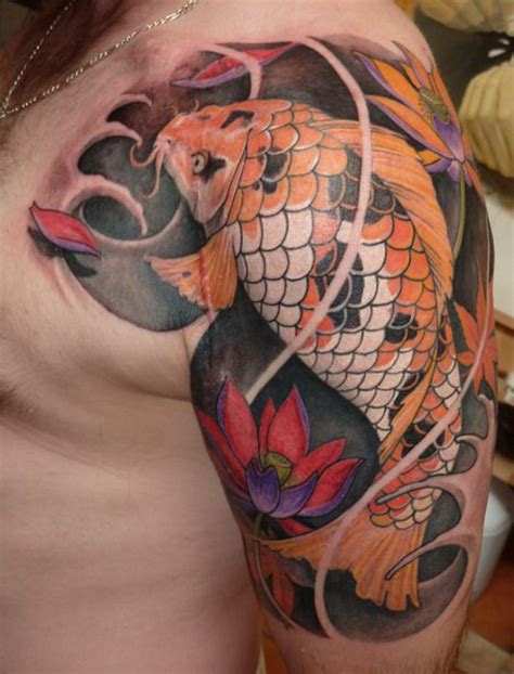 Tatouage Avant Bras Homme Carpe Koi Mod Les Et Exemples