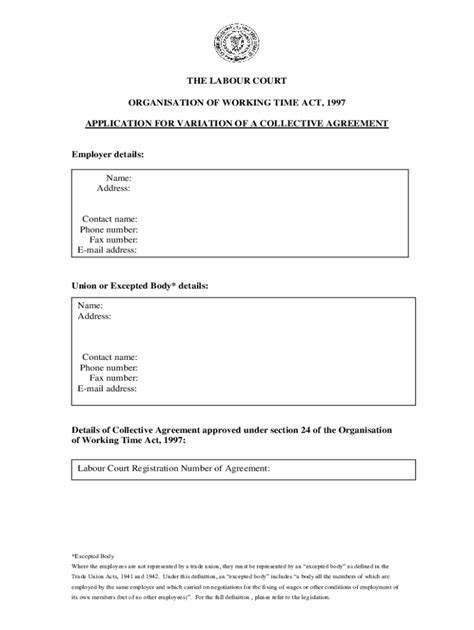 Fillable Online Consolidated Master Labor Agreement HQMC Fax Email