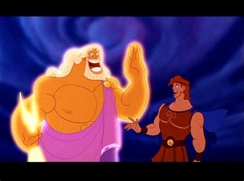 Hercules And His Father Zeus