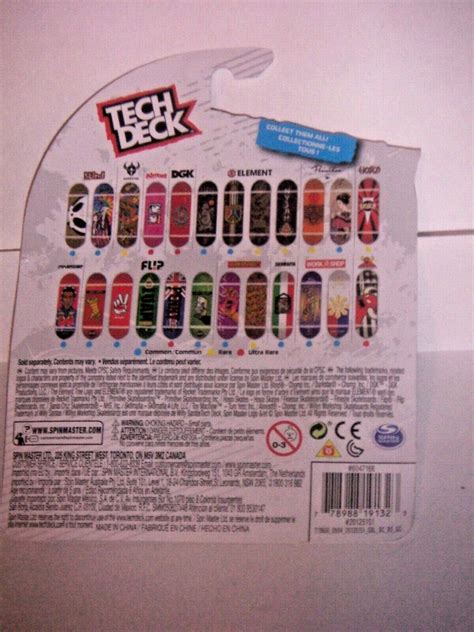 Tech Deck World Edition Flip Penny Fingerboard Skateboard Great Britain