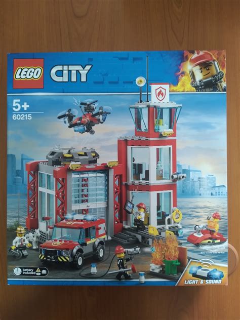 Lego City Fire Station 60215, Hobbies & Toys, Toys & Games on Carousell