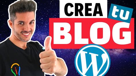 C Mo Crear Un Blog En Wordpress F Cil Paso A Paso Youtube