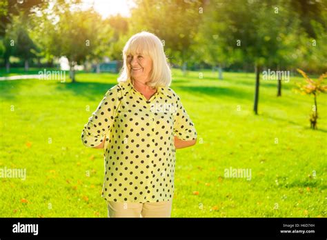 Old lady smiling Stock Photo - Alamy