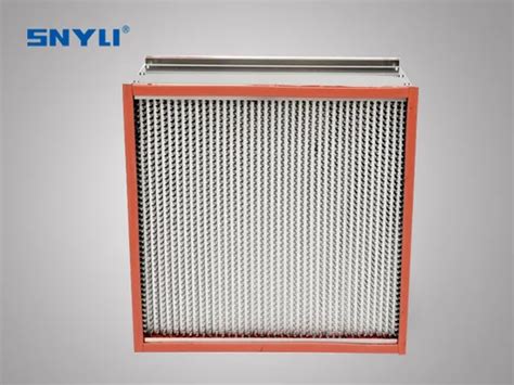 HEPA Filter High Temperature Resistant Deep Pleat Air Filter For Air