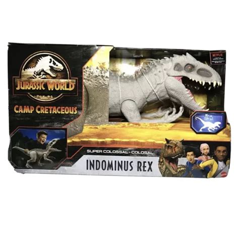 Jurassic World Super Colossal Indominus Rex Camp Cretaceous Netflix