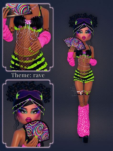 Outfit Reve Cute In 2024 Rave Dress Aesthetic Roblox