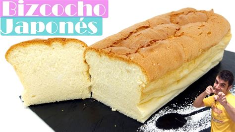 Bizcocho JaponÉs 🍞 Receta FÁcil Muy Esponjoso 🍞 ️ Receta 499