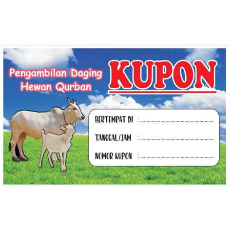 Jual Kupon Pengambilan Daging Kurban Idul Adha Kupon Shopee Indonesia