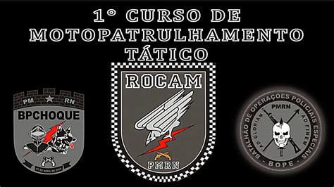 CMT Curso de Motopatrulhamento Tático ROCAM PMRN YouTube